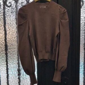 Elegant Brown Women's Sweater
